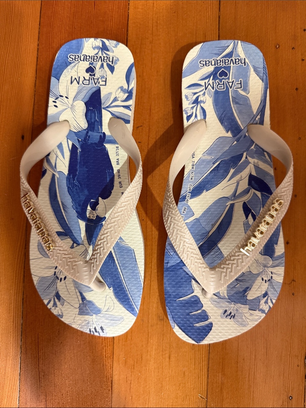 Havaianas x Farm Rio flip-flops